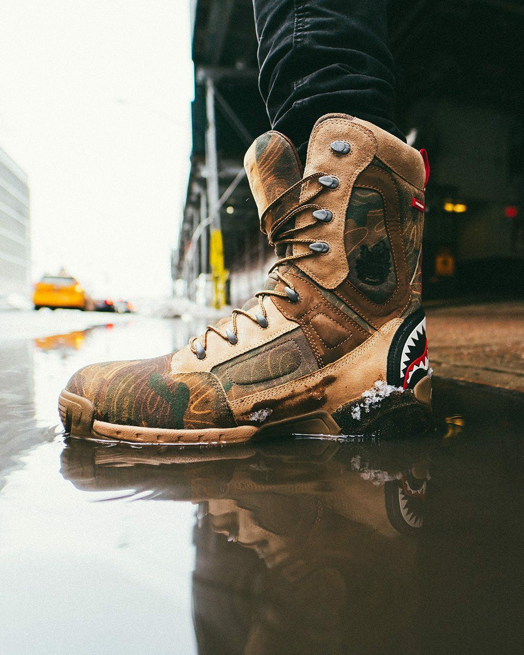 CAMO TERRAIN FUERZA COBRA PARATROOPER BOOTS - MADE IN COLOMBIA NUMBERE