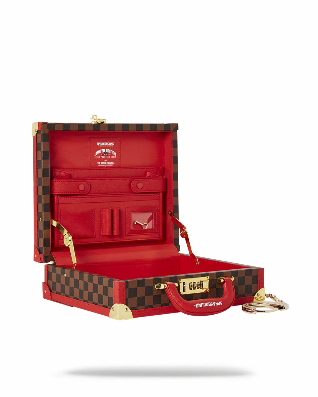 ALL OR NOTHING SHARKS IN PARIS ATTACHÉ HANDCUFF BRIEFCASE
