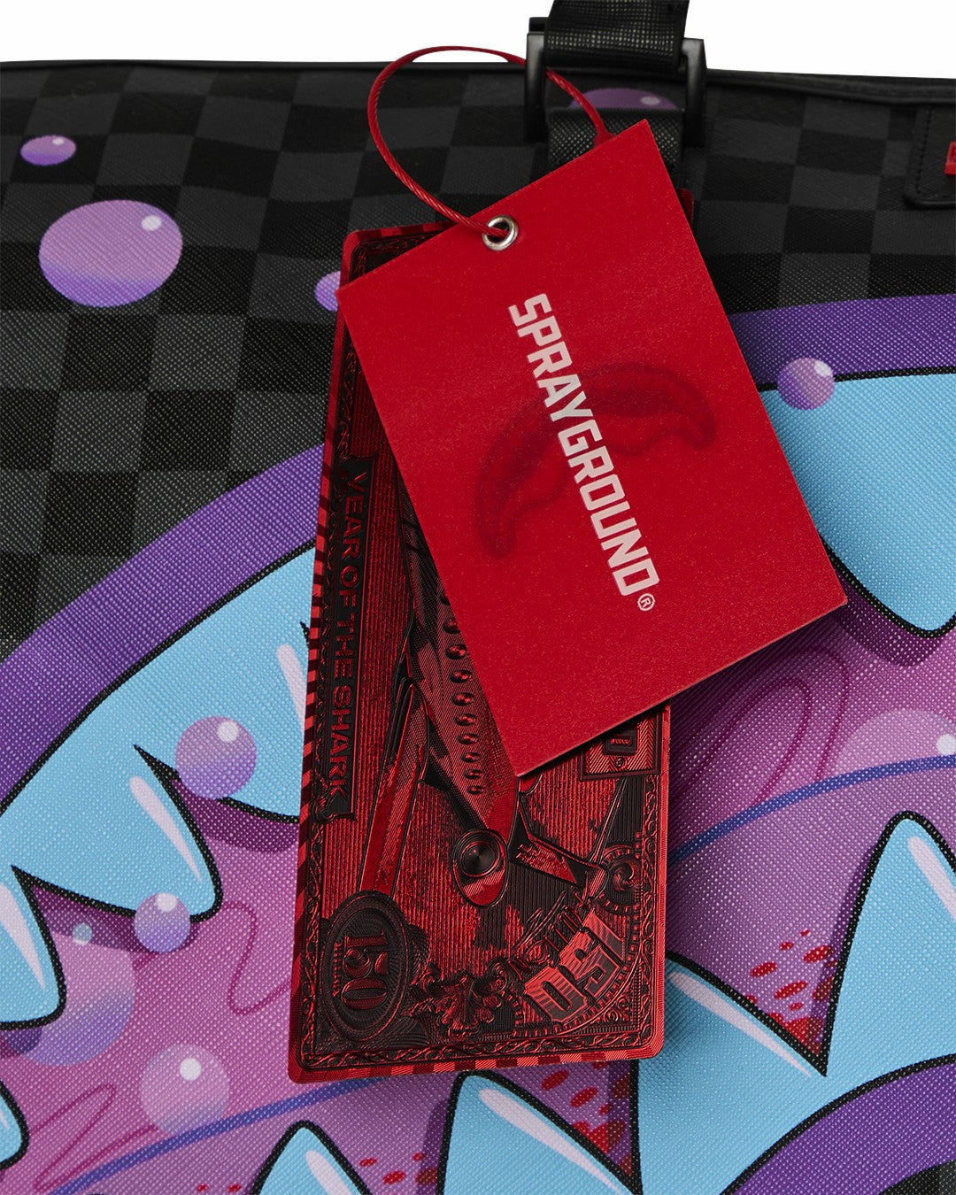 PURPLE SLIME SHARK DUFFLE