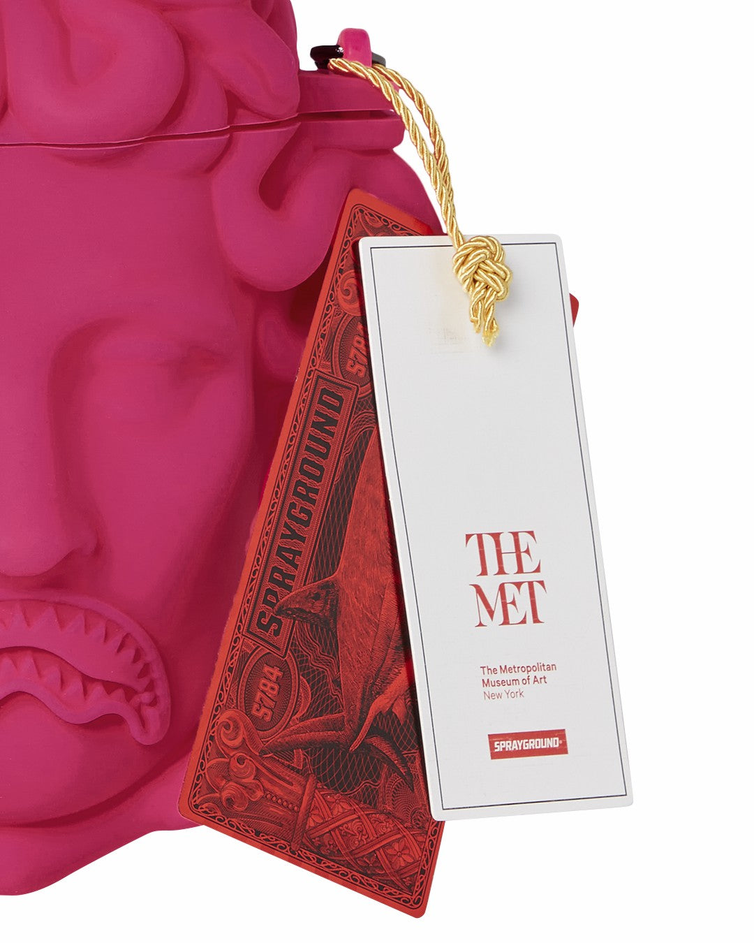THE MET CANOVA MEDUSA HANDBAG (PINK)