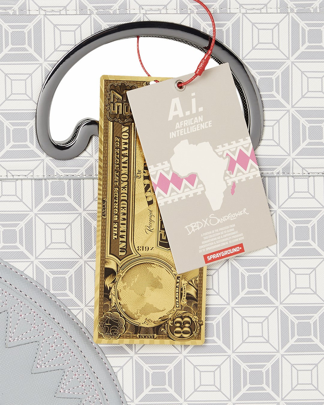 A.I.8 AFRICAN INTELLIGENCE BOOKED & BUSY CITY SAVVY HANDBAG
