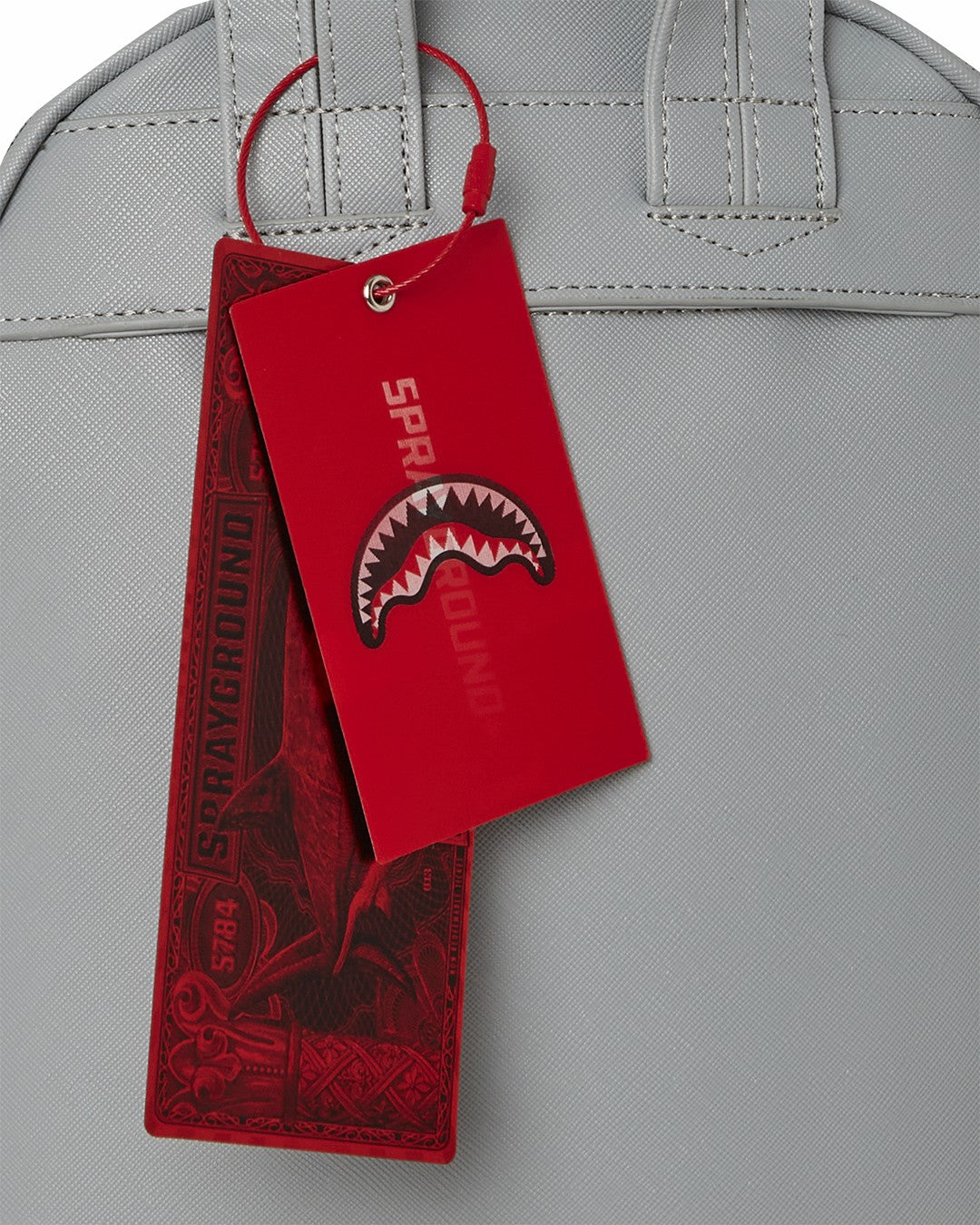 KNIT SHARKS IN PARIS IN CREAM SAVAGE BACKPACK