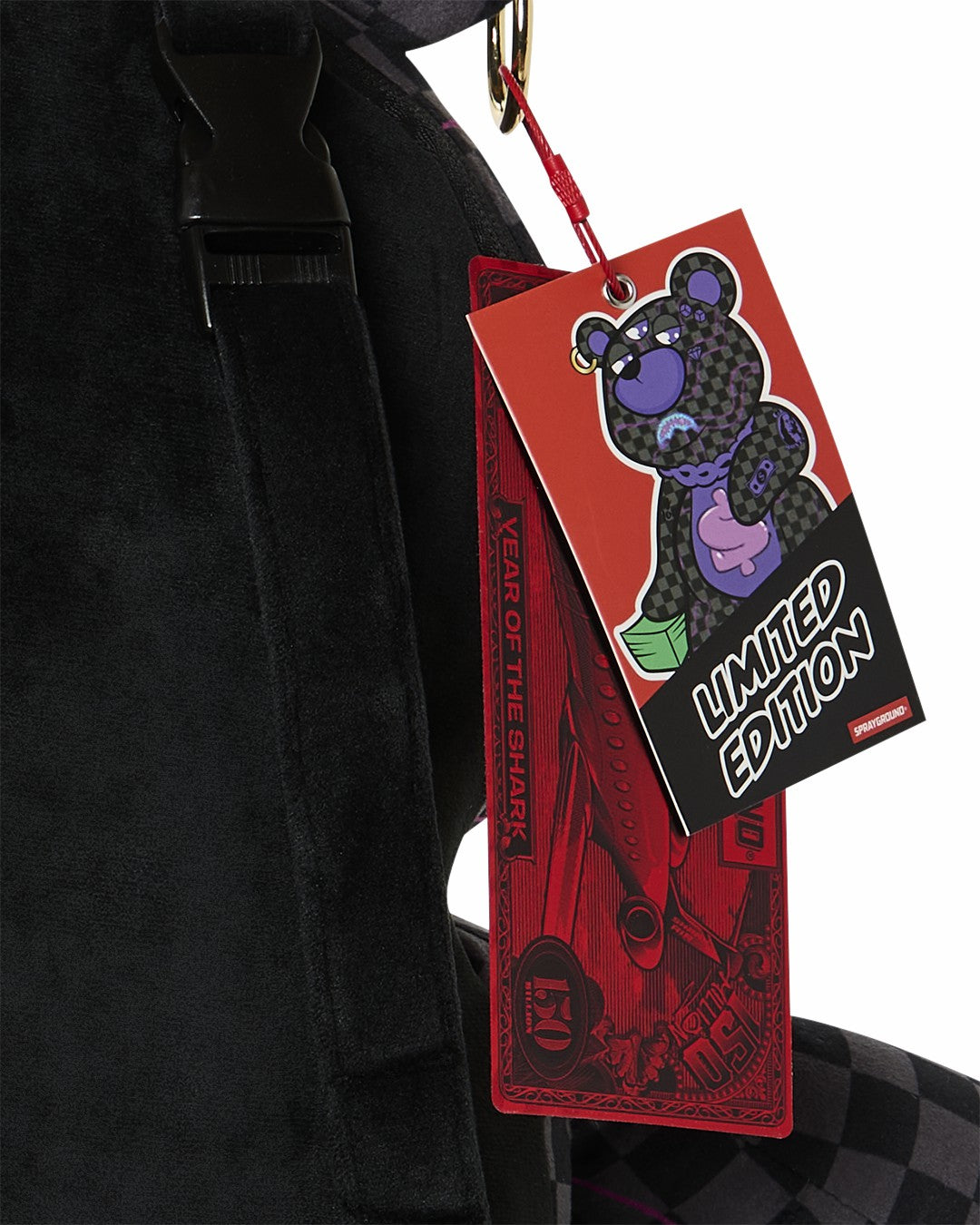 PURPLE SLIME SHARK MONEYBEAR BACKPACK