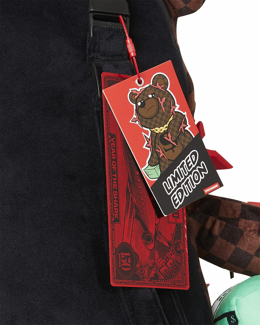 OUCH, WHATEVER MONEYBEAR BACKPACK