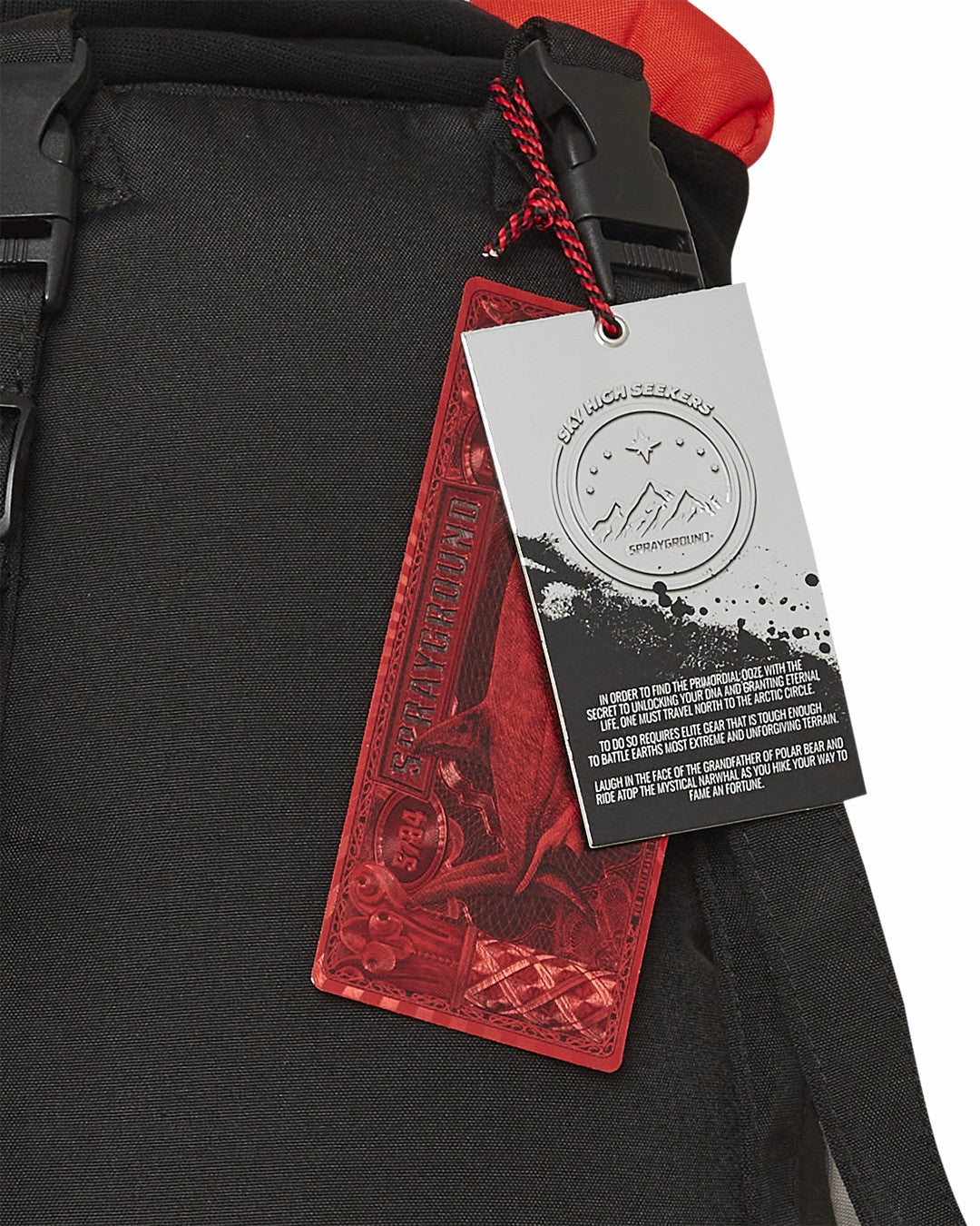SKY HIGH SEEKERS ARCTIC GPS MONEYBEAR BACKPACK