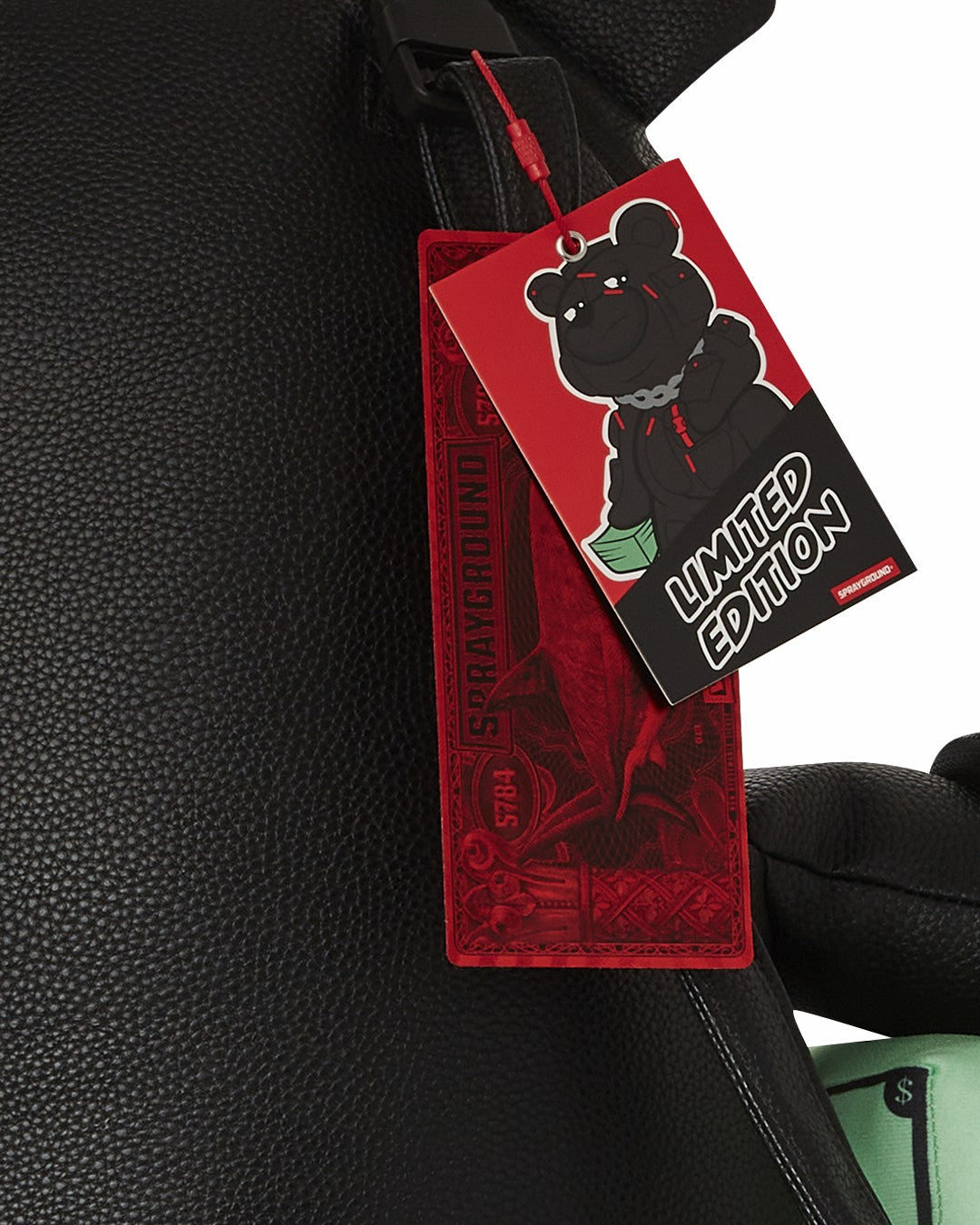 AIRFREIGHT MONEYBEAR TEDDYBEAR BACKPACK