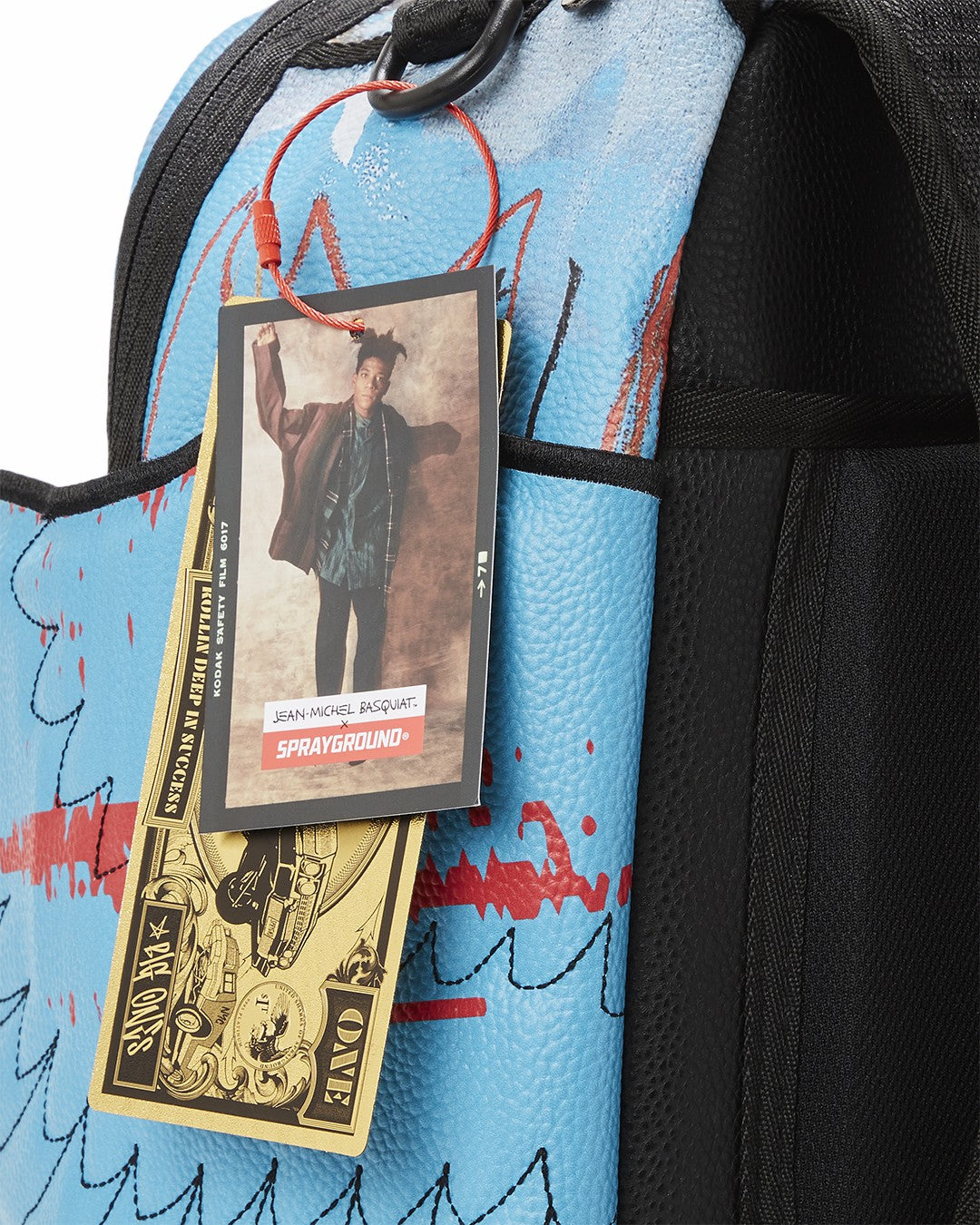 OFFICIAL BASQUIAT UNTITLED (FALLEN ANGEL) 1981 WING BACKPACK (DLXV)