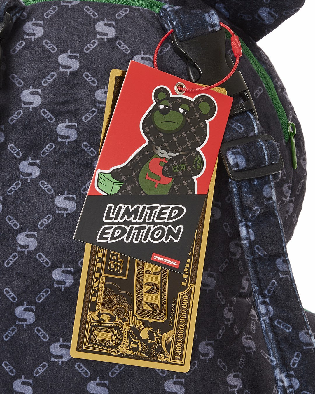 DINERO MONEYBEAR TEDDYBEAR BACKPACK