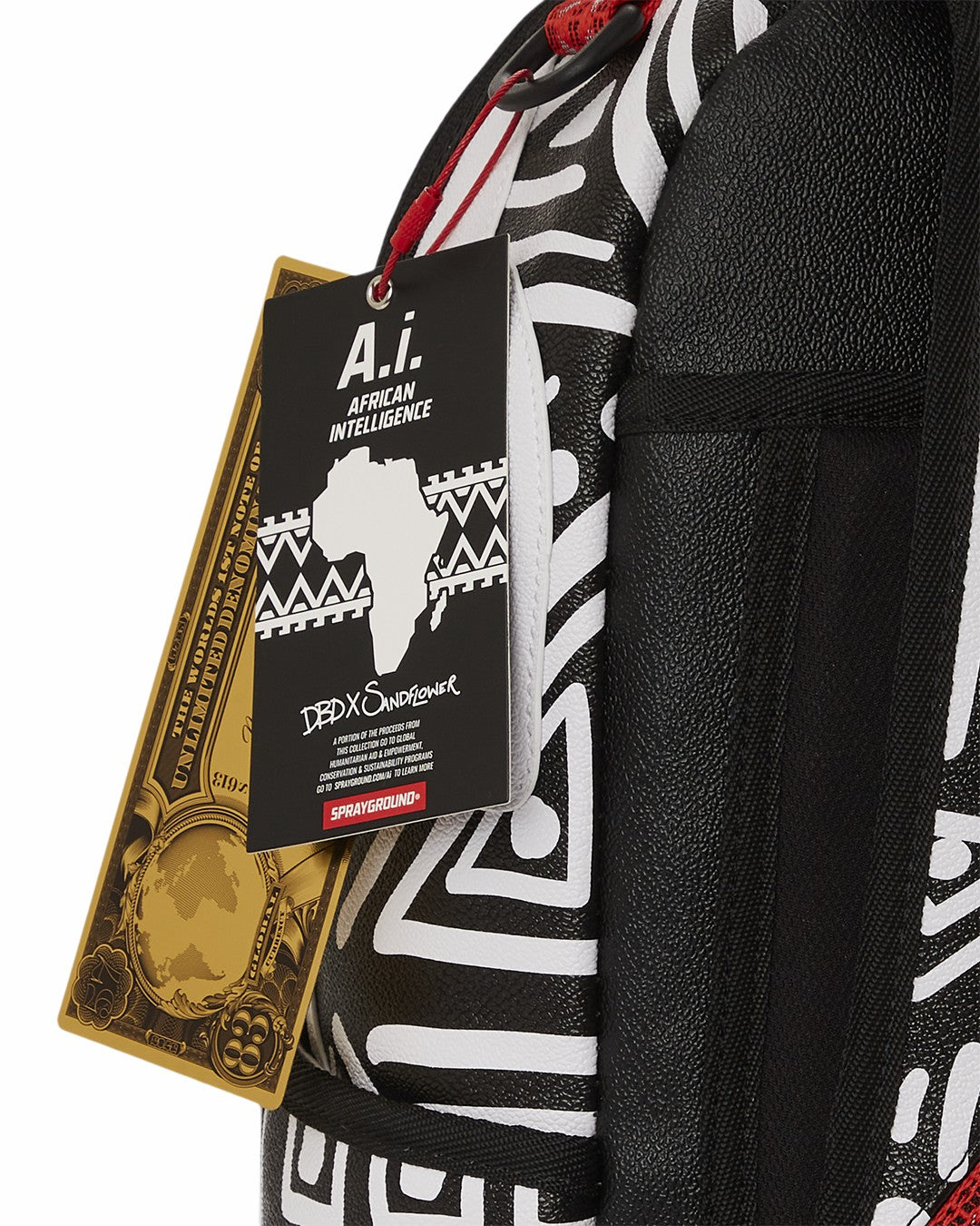 A.I.8 AFRICAN INTELLIGENCE - ORIGIN STORY BACKPACK (DLXV)