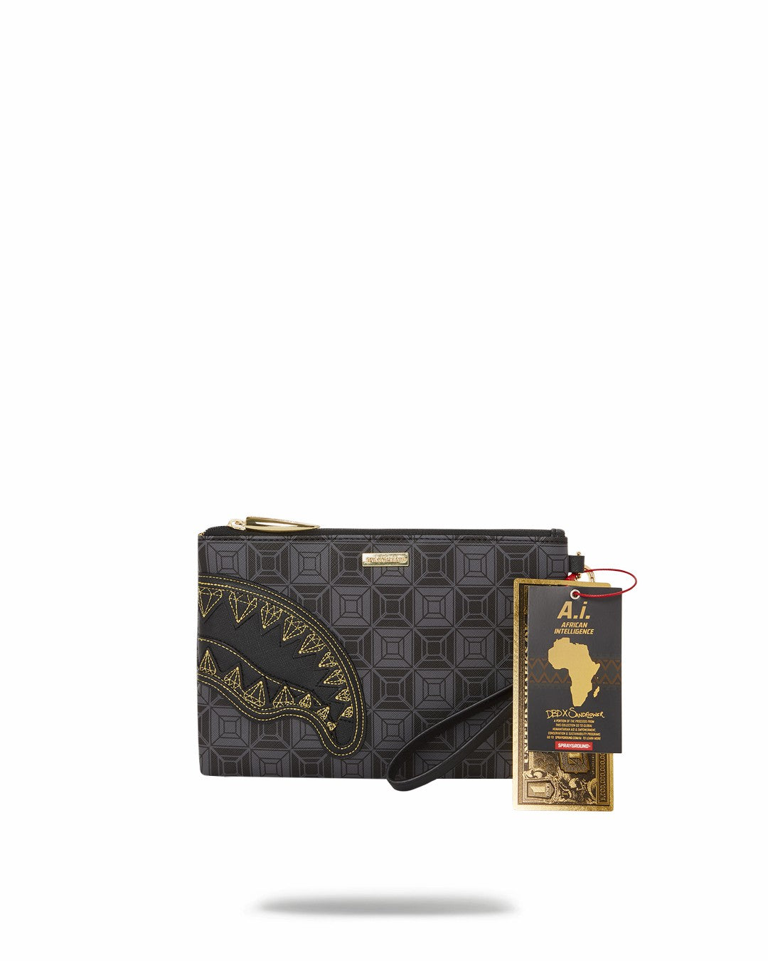 OBSIDIAN STUNNER A.i.6 SANDFLOWER COLLAB CROSSOVER CLUTCH