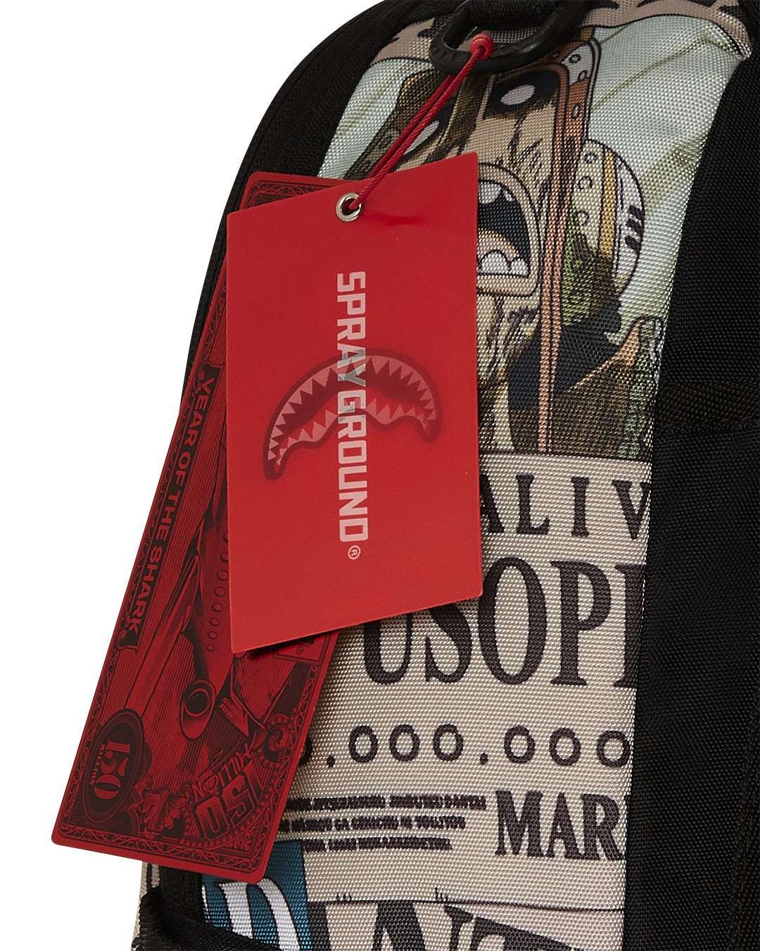 ONE PIECE WANTED SHARK POSTERS BACKPACK
