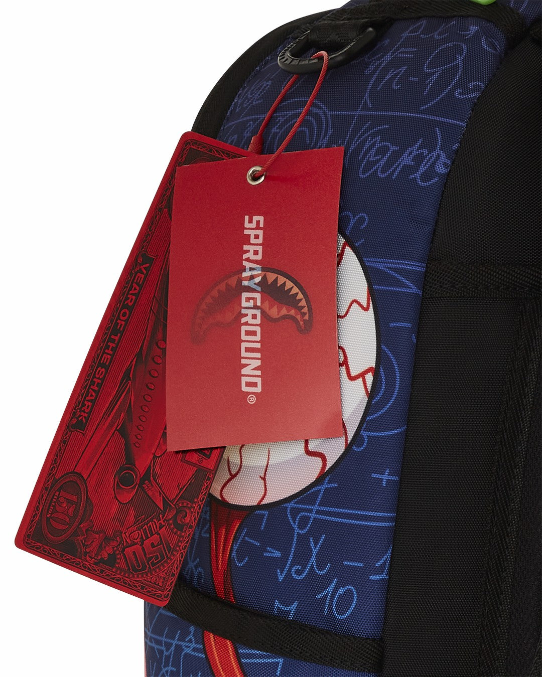 RICK AND MORTY BRAIN SHARK DLXR BACKPACK