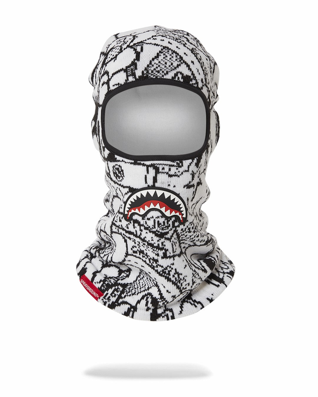 DOODLE SHARK SKI MASK