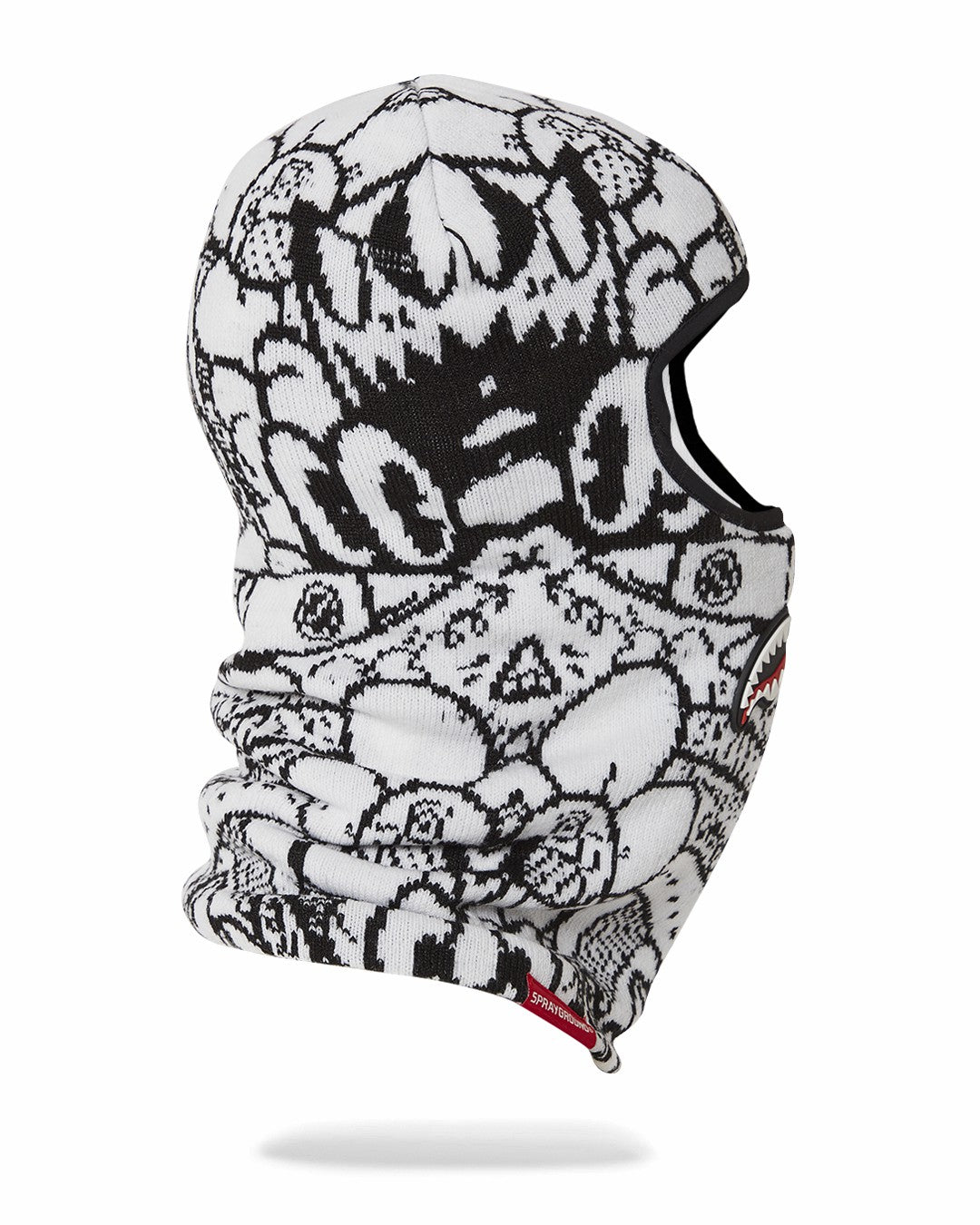 DOODLE SHARK SKI MASK