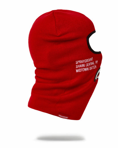 SHARK CENTRAL SKI MASK (RED)