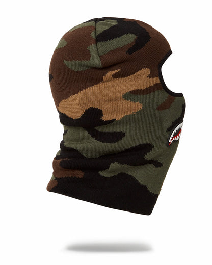 CAMO SHARK SKI MASK
