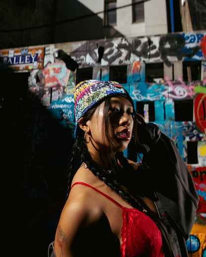 SPLIT GRAFF BEANIE