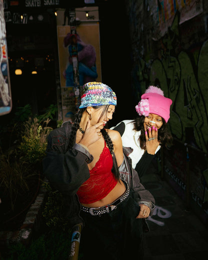 SPLIT GRAFF BEANIE