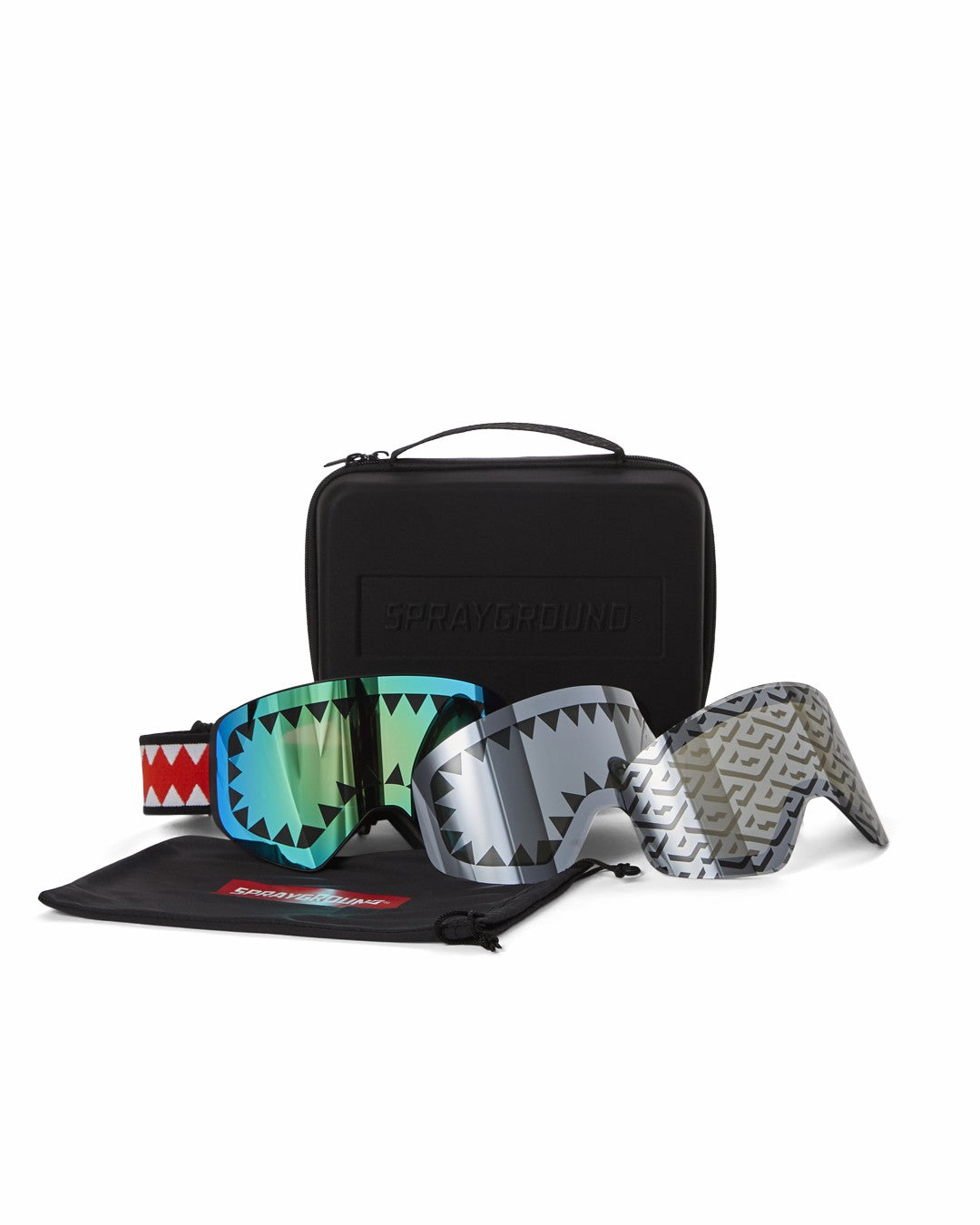 SKY HIGH SEEKERS ARCTIC SKI GOGGLES (3 INTERCHANGEABLE LENSES)