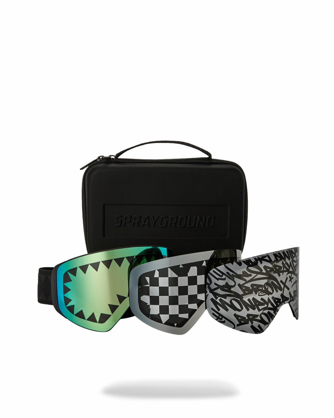 THE STREET MOUNTAIN SKI GOGGLES (INTERCHANGEABLE 3 LENSES)