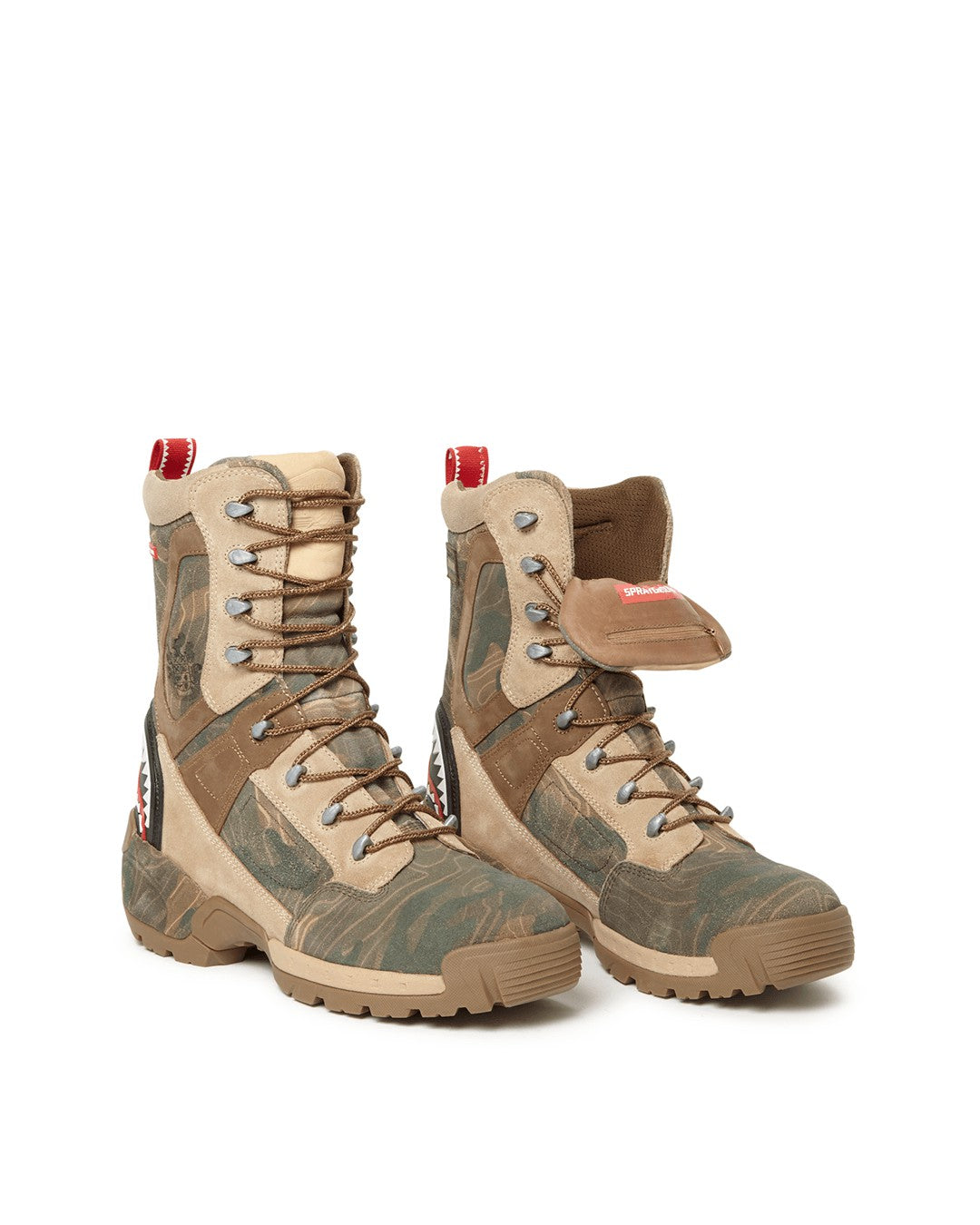 CAMO TERRAIN FUERZA COBRA PARATROOPER BOOTS - MADE IN COLOMBIA NUMBERE
