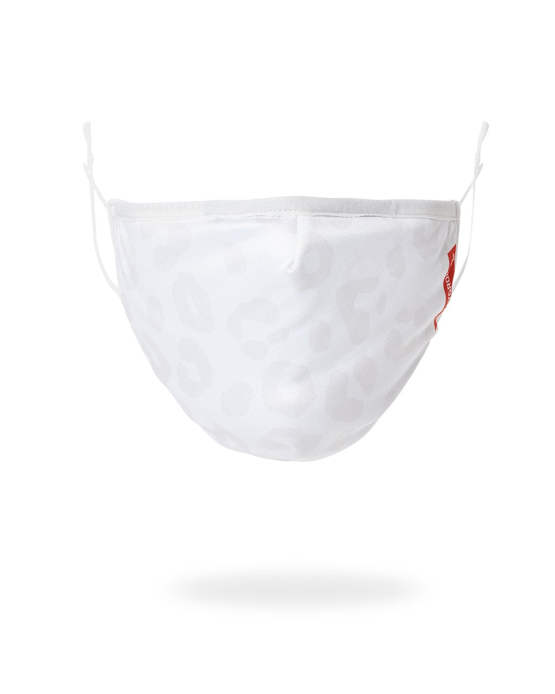 SNOW LEOPARD POLYESTER FACE MASK