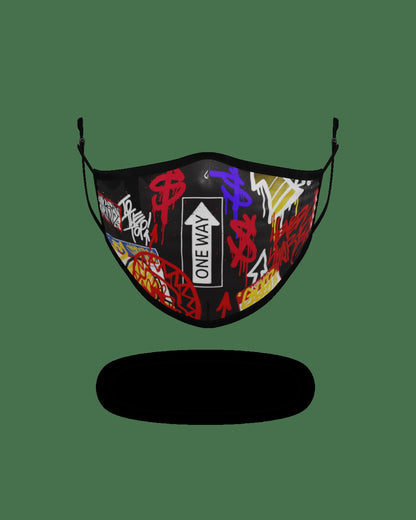 ADULT ONE WAY FORM-FITTING FACE MASK