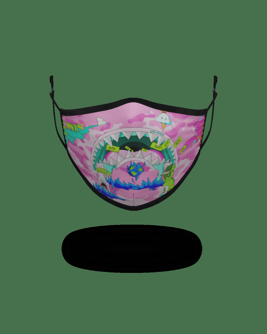 ADULT DBD LAND FORM-FITTING FACE MASK