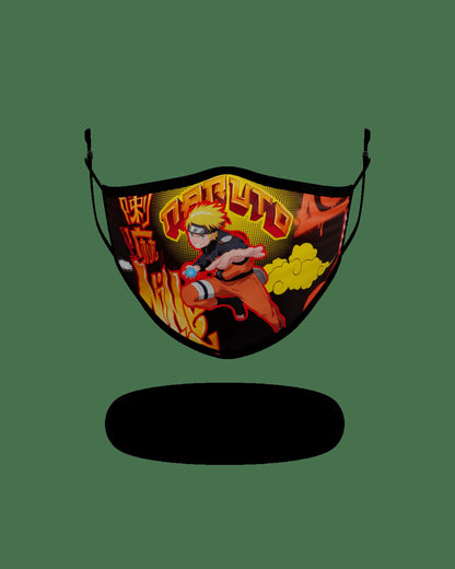 ADULT NARUTO ナルト FORM-FITTING FACE MASK