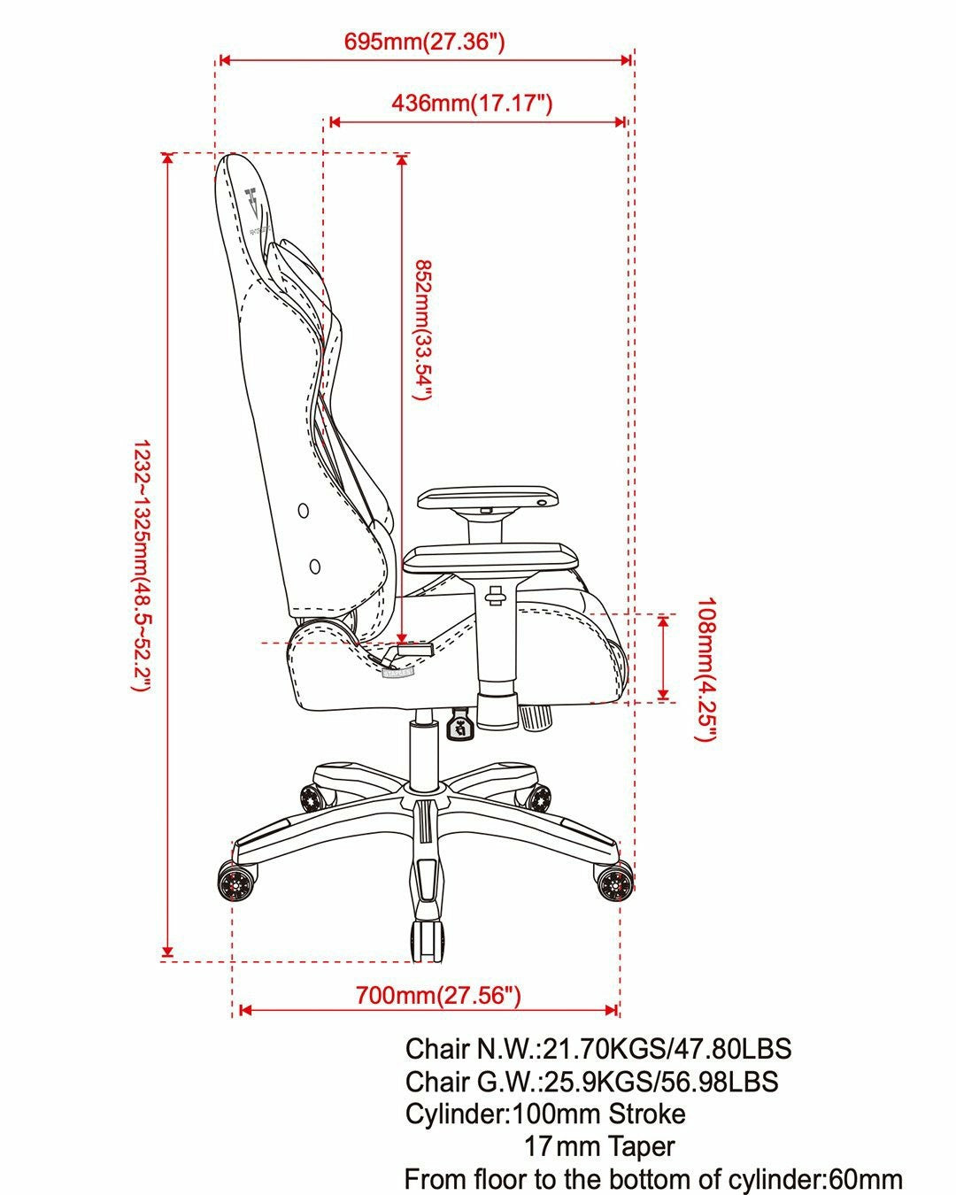 SG OG GAMING CHAIR