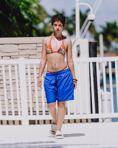 MIDNIGHT VOYAGE SWIM SHORT