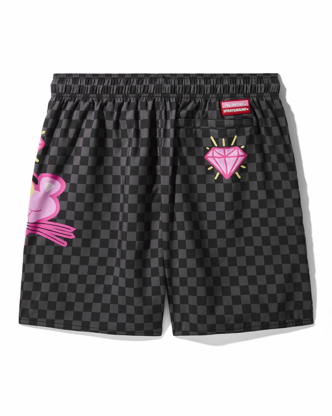 PINK PANTHER DIAMOND SHARK SWIM SHORTS