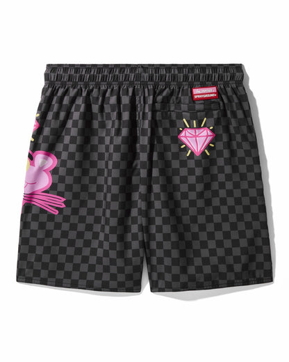 PINK PANTHER DIAMOND SHARK SWIM SHORTS