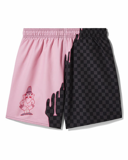 PINK PANTHER PINK PAINTER SWIM SHORTS
