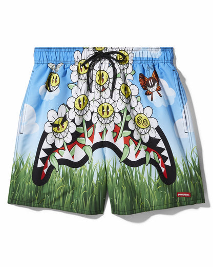 CRAZY DAISIES SWIM SHORTS