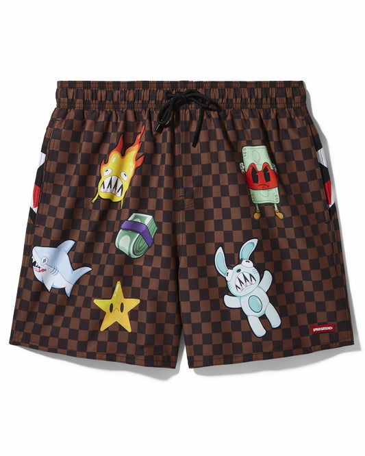 LET'S MAKE SOME NOISE SWIM SHORTS