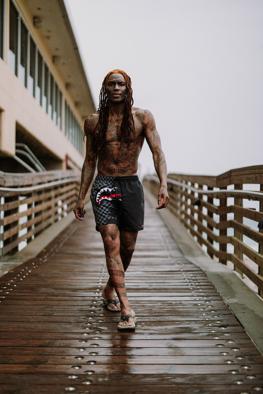 SPEED SHARK SIDE SWIPE SWIM SHORTS