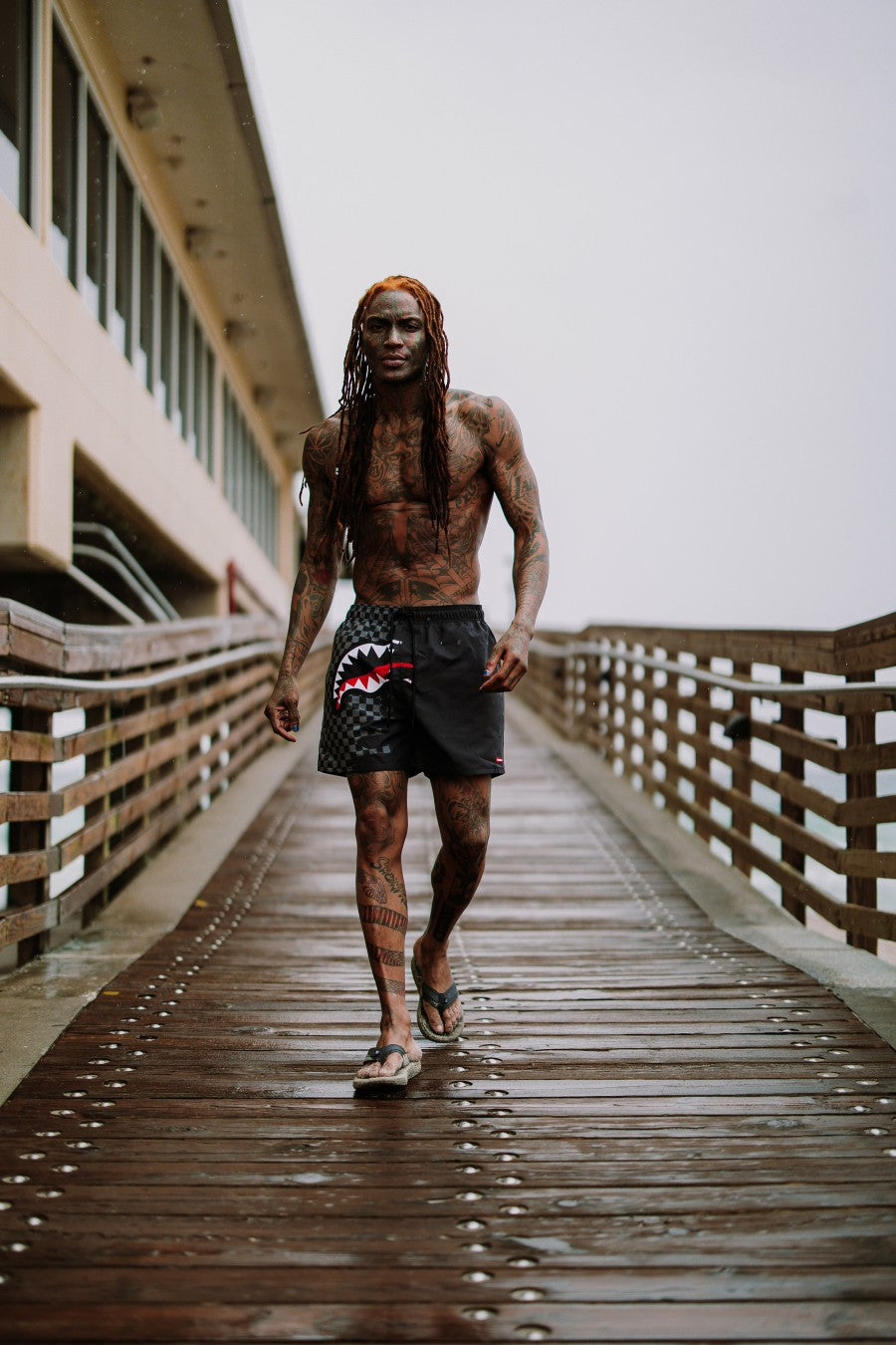 SPEED SHARK SIDE SWIPE SWIM SHORTS