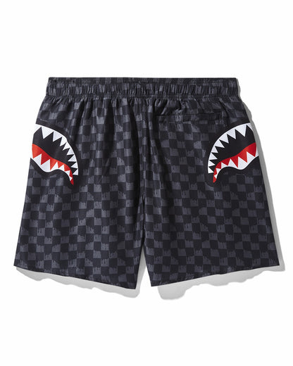 DRIP CHECK SWIM SHORTS