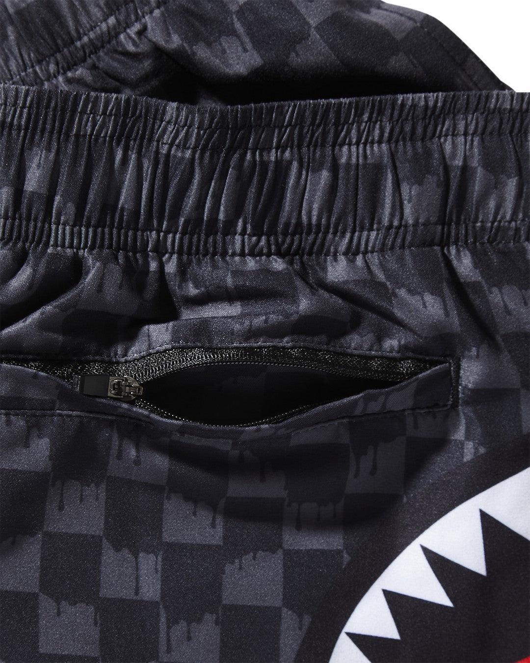 DRIP CHECK SWIM SHORTS