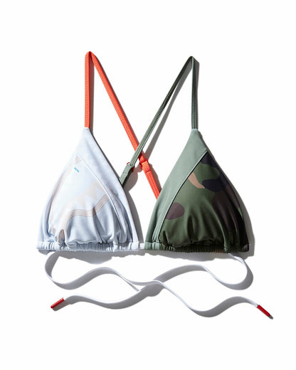 SPLIT BITE CAMO BIKINI