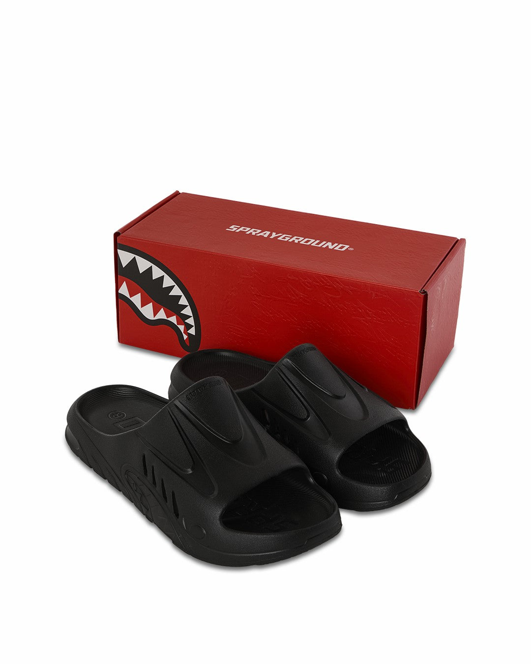 SHARK SLIDE (BLK)
