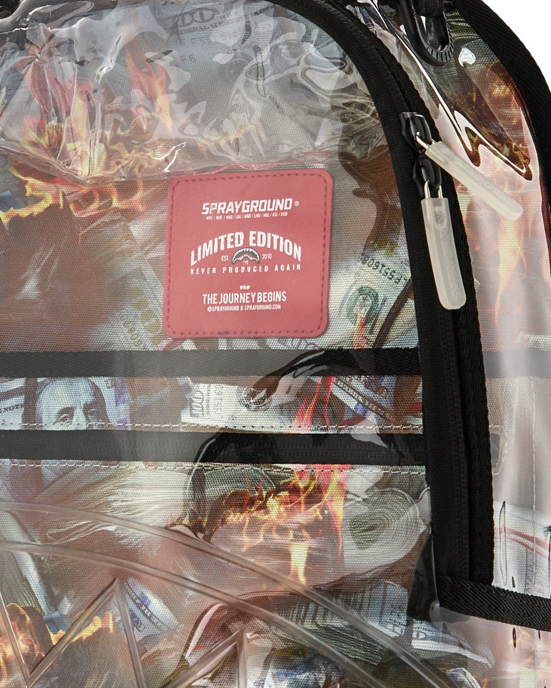 STAY UP - CLEAR BACKPACK