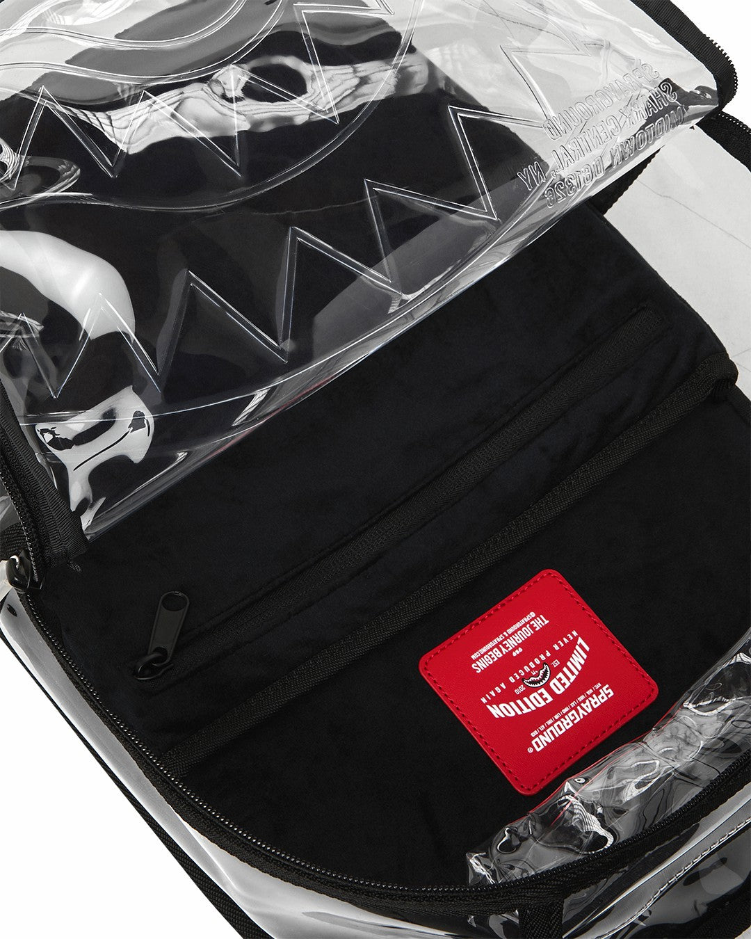 SHARK CENTRAL - CLEAR BACKPACK