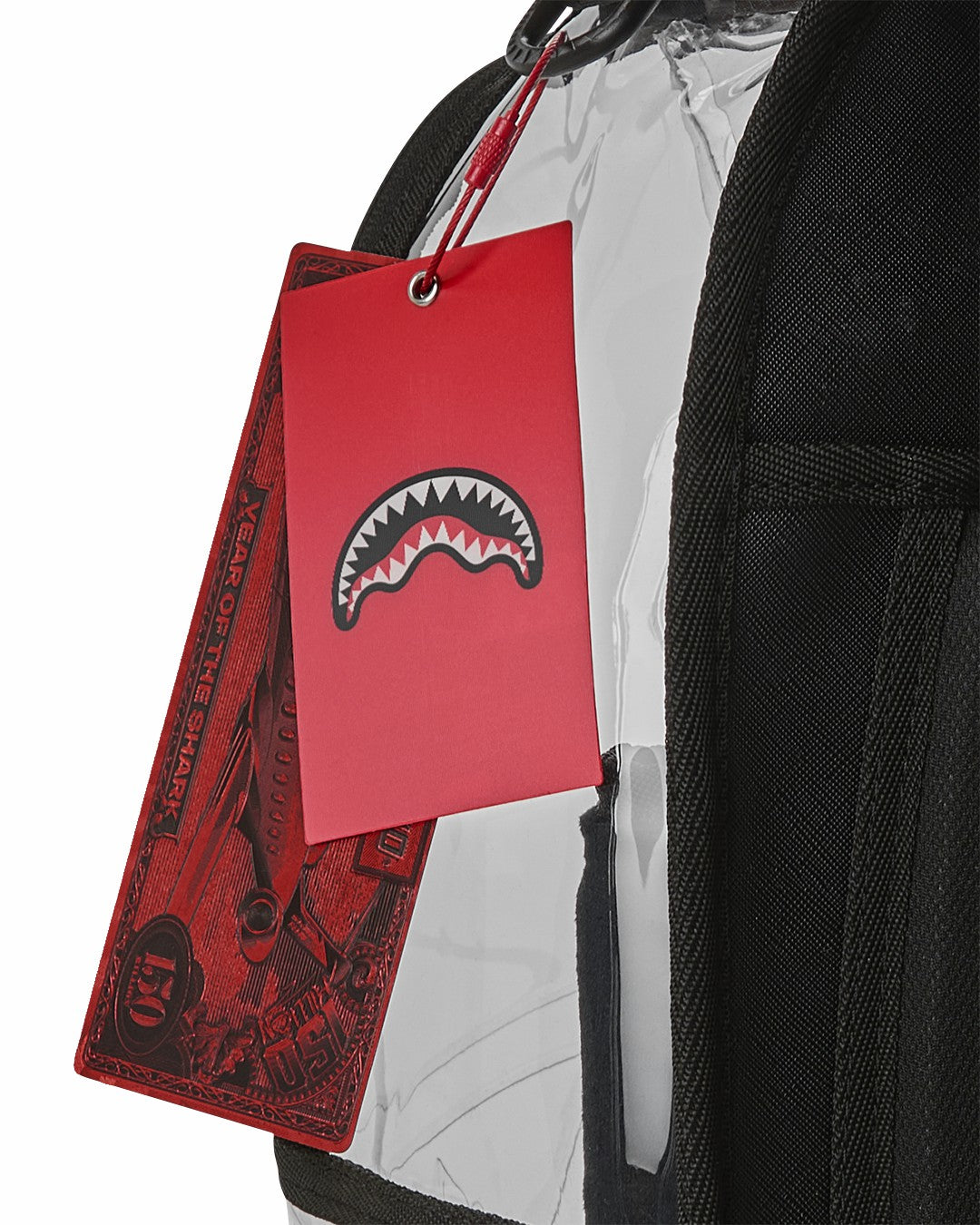 SHARK CENTRAL - CLEAR BACKPACK