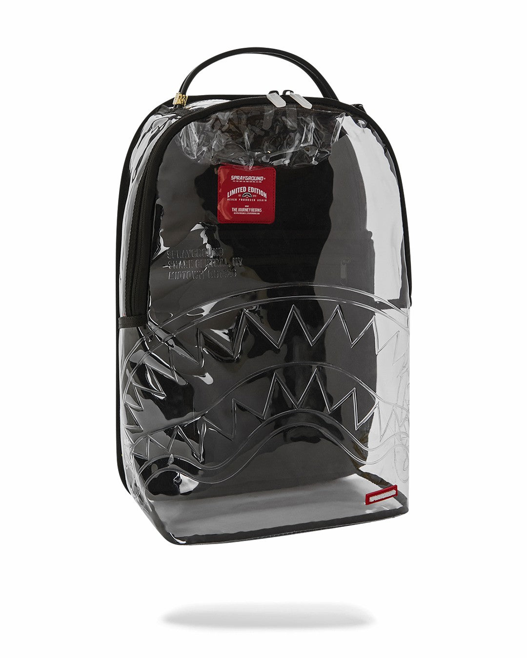 SHARK CENTRAL - CLEAR BACKPACK