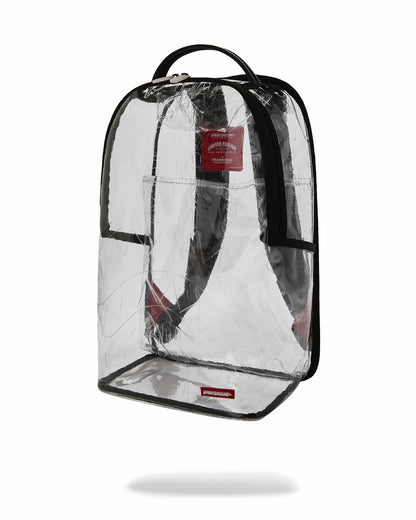 FULLY CLEAR EMBOSSED BOSS BACKPACK