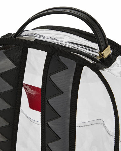 FULLY CLEAR EMBOSSED BOSS BACKPACK