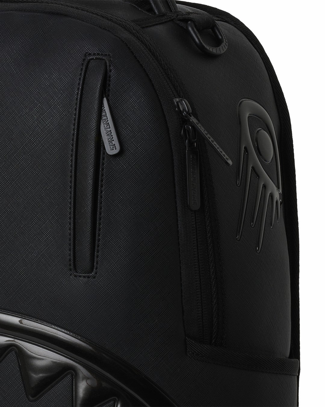 GLOSSY BOSSY - BLK METALLIC BACKPACK