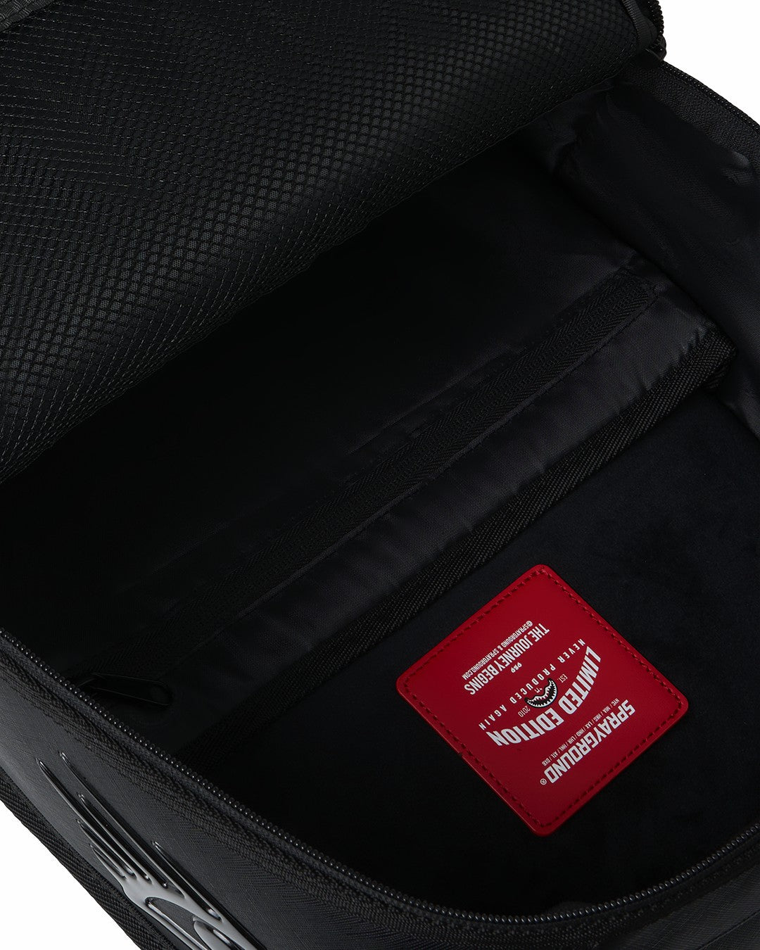 GLOSSY BOSSY - BLK METALLIC BACKPACK